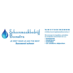 Sponsoren schoonmaak boonstra